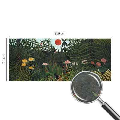 Fototapeta za spalnico z motivom eksotične pokrajine