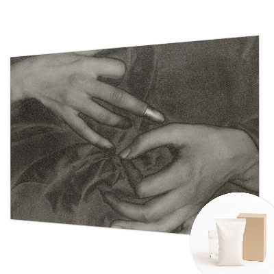 Fototapeta za dnevno sobo Material za roke