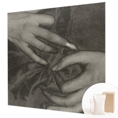 Fototapeta za dnevno sobo Material za roke