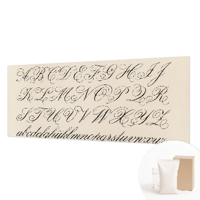 Flis fototapeta za otroško sobo Kaligrafsko pisanje