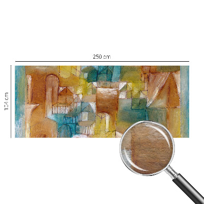 Fototapeta s tiskom z geometrijskim vzorcem