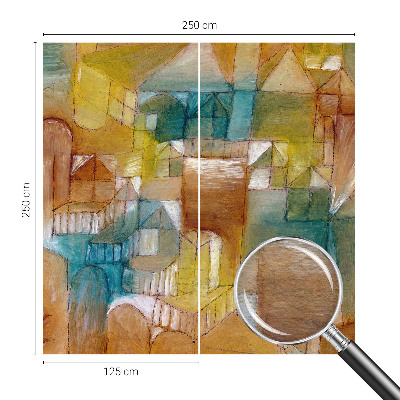 Fototapeta s tiskom z geometrijskim vzorcem