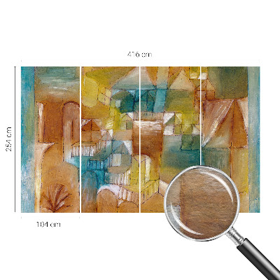 Fototapeta s tiskom z geometrijskim vzorcem