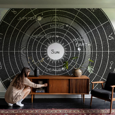 Foto tapeta z motivom kozmičnega diagrama