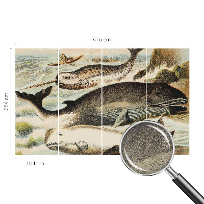 Netkana fototapeta Morski velikani