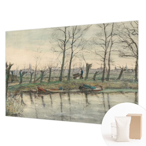 Tiskana fototapeta flis Zimska pokrajina