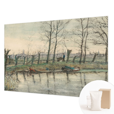 Tiskana fototapeta flis Zimska pokrajina