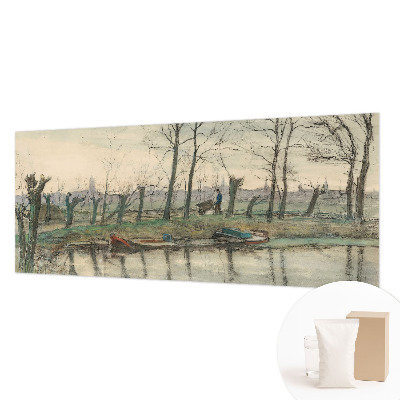 Tiskana fototapeta flis Zimska pokrajina