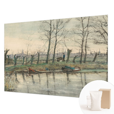 Tiskana fototapeta flis Zimska pokrajina