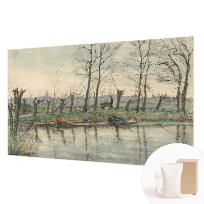 Tiskana fototapeta flis Zimska pokrajina