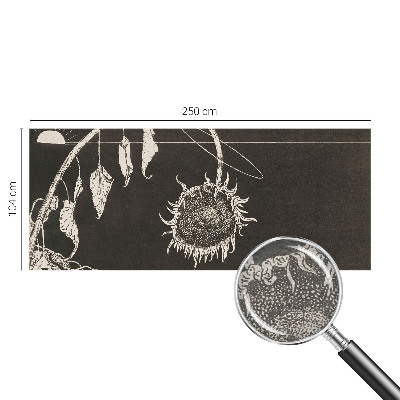 Fototapeta po meri Nostalgična sončnica