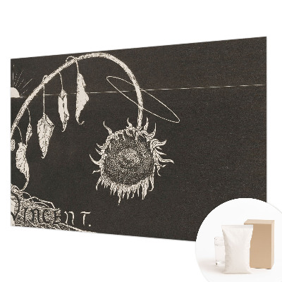 Fototapeta po meri Nostalgična sončnica