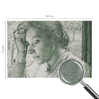 Fototapeta za steno z motivom refleksivne ženske