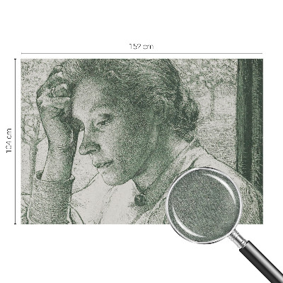 Fototapeta za steno z motivom refleksivne ženske
