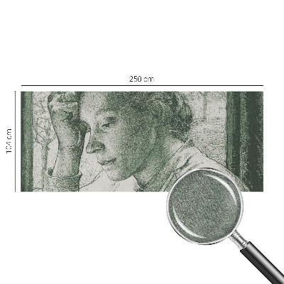 Fototapeta za steno z motivom refleksivne ženske