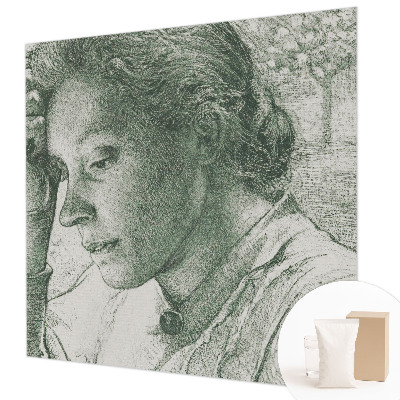 Fototapeta za steno z motivom refleksivne ženske
