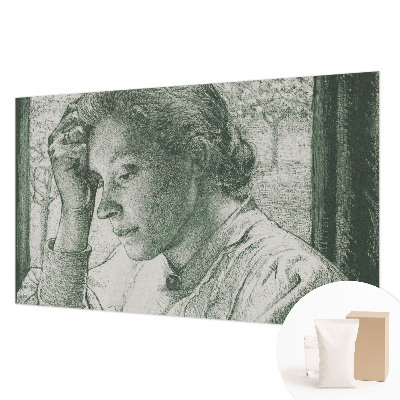 Fototapeta za steno z motivom refleksivne ženske