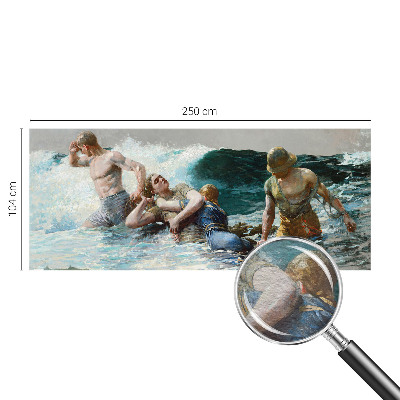Fototapeta za dnevno sobo z motivom pomorskega boja