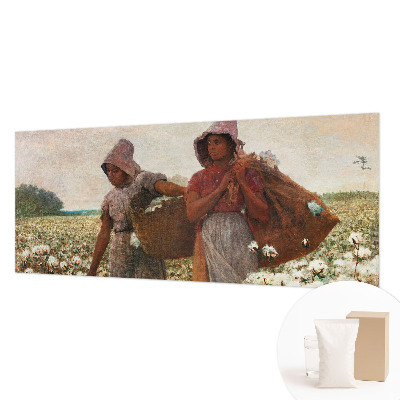 Fototapeta za spalnico z motivom dela na terenu