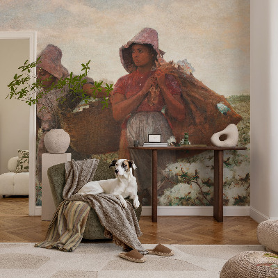 Fototapeta za spalnico Delo na terenu