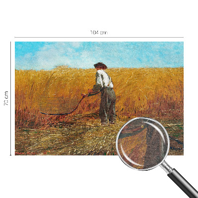 Flis fototapeta za otroško sobo z motivom žetve na soncu