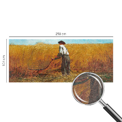Flis fototapeta za otroško sobo z motivom žetve na soncu