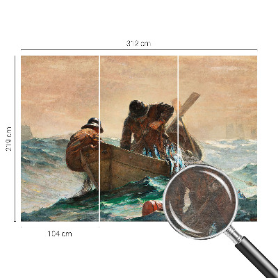 Stenska dekoracija fototapeta Morska pustolovščina