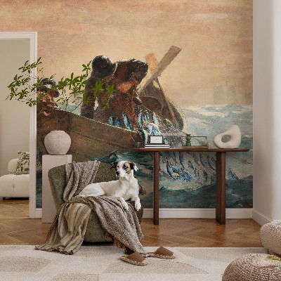 Stenska dekoracija fototapeta Morska pustolovščina