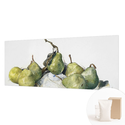 Fototapeta z motivom akvarelnih hrušk