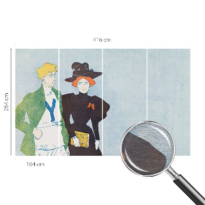 Flis fototapeta Retro slog