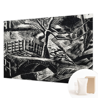 Netkana fototapeta Arhitekturna krajina