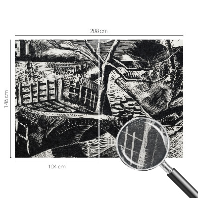 Netkana fototapeta Arhitekturna krajina