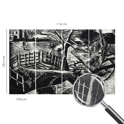 Netkana fototapeta Arhitekturna krajina