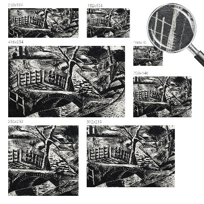 Netkana fototapeta z arhitekturnim motivom krajine