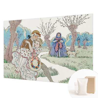 Tiskana fototapeta flis Romantični prizor