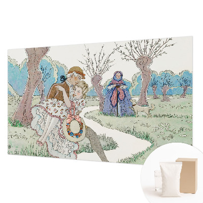 Tiskana fototapeta flis Romantični prizor