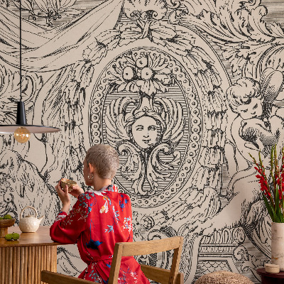 Fototapeta za steno z motivom bogastva okraskov