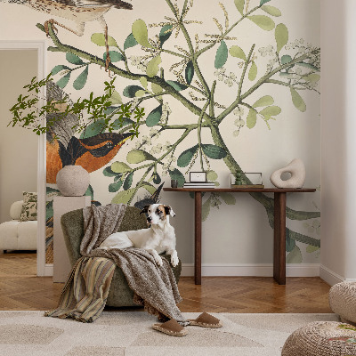 Moderna fototapeta Barvite ptice