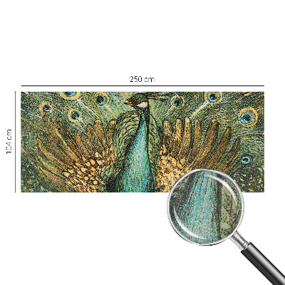 Visokokakovostna fototapeta Veličastni pav