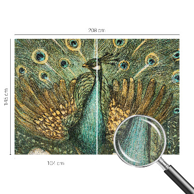 Visokokakovostna fototapeta Veličastni pav