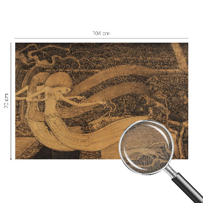 Dekorativna fototapeta z motivom nadrealističnih likov