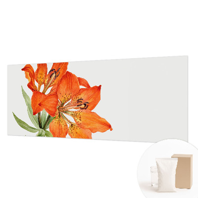 Stenska fototapeta flis z motivom oranžne lilije