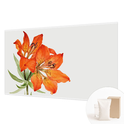 Stenska fototapeta flis z motivom oranžne lilije