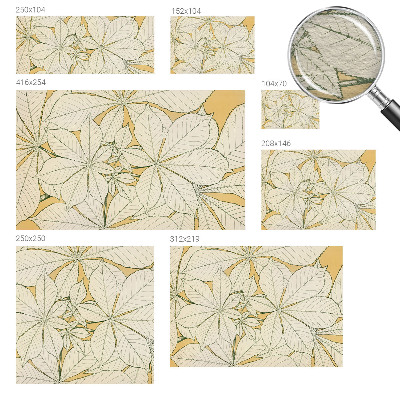 Fototapeta po meri Kostanjevi listi