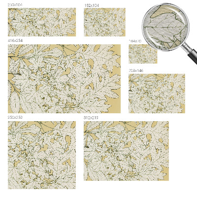 Fototapeta za steno Drevesni listi