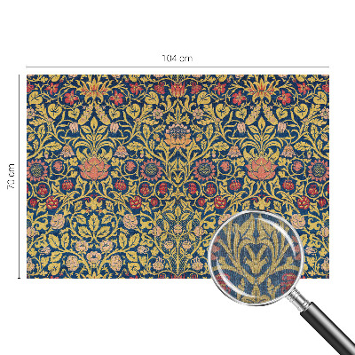 Fototapeta za dnevno sobo Cvetlični vzorec