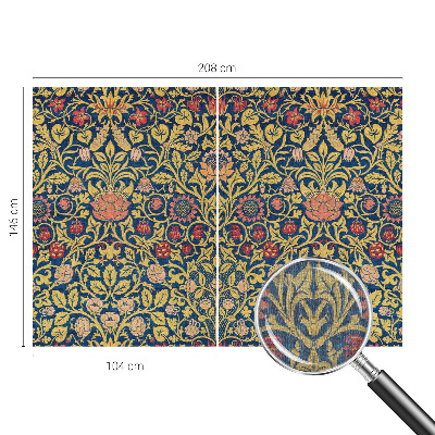 Fototapeta za dnevno sobo Cvetlični vzorec