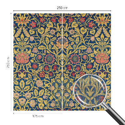 Fototapeta za dnevno sobo Cvetlični vzorec