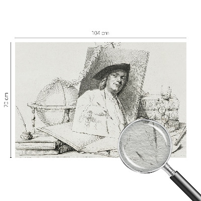 Moderna fototapeta Umetniški portret