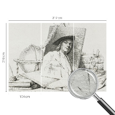 Moderna fototapeta Umetniški portret